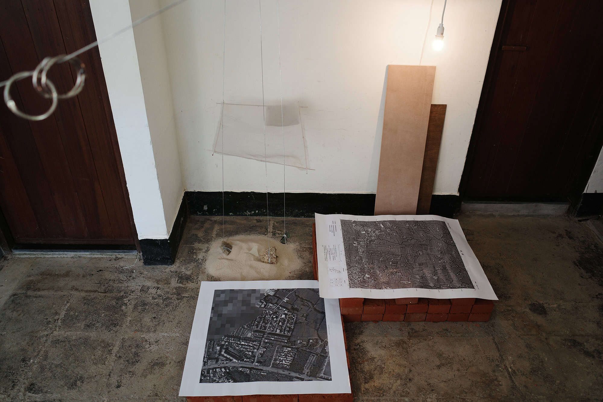 駐村藝術家聯展展場照